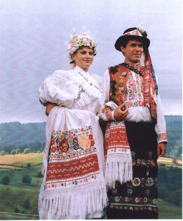 Svadobný kroj Podpoľanie - Hriňová